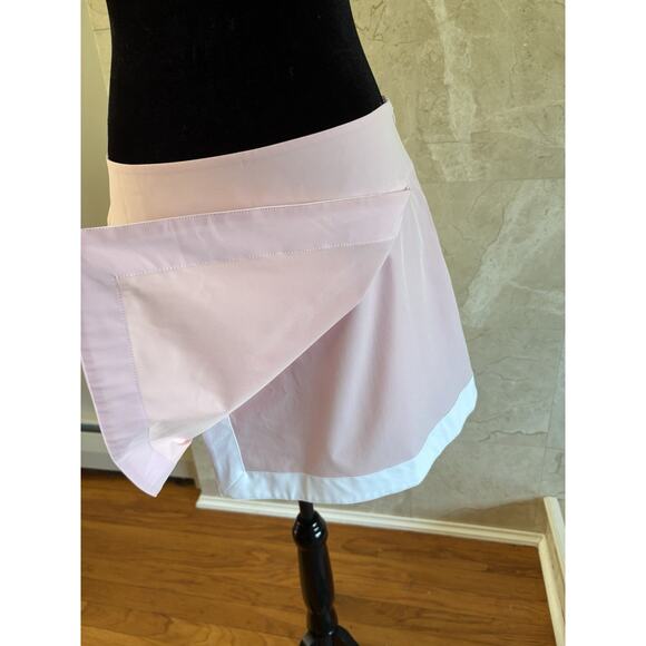 Vineyard Vines Performance Skort Small Pink Colorblock Active Pickleball Preppy - Picture 5 of 14
